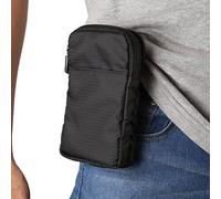 Bolso Hombre Cintura y Hombro, Bolsa Crossbody para Móvil de Hombre, Bolsa de Teléfono Celular Funda para Cinturón Cartera Hombre Mujer Bolsa de Hombro Riñoneras Dinero Bandolera Monedero de Bolsillo
