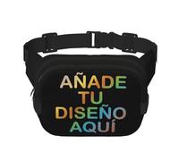 Bolso Hombre personalizada mochila pequeña mprime cualquiera de tus diseños, fotos, textos bandoleras personalizado regalos bolso pecho para correr,viajar,senderismo shoulder bag sling cruzada