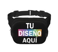 Bolso Hombre personalizada mochila pequeña mprime cualquiera de tus diseños, fotos, textos bandoleras personalizado regalos bolso pecho para correr,viajar,senderismo shoulder bag sling cruzada