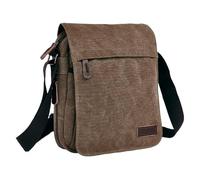 Bolso hombro portátil informal hombre, adecuado Lenovo Legion Y900 11,1" | Bandolera de lona de gran capacidad en color liso con cremallera expandible