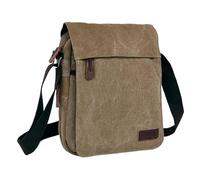 Bolso hombro portátil informal hombre, adecuado Lenovo Legion Y900 11,1" | Bandolera de lona de gran capacidad en color liso con cremallera expandible