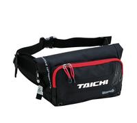 Bolso impermeable para hombres Oxford cintura caída pierna muslo cadera trasero cinturón bolsa de hombro casual motocicleta viaje al aire libre correr deportes, Negro, rojo, En storlek