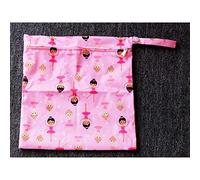 Bolso Impermeable Portátil Del Bebé Del Pañal Del Paño Que Cuelga Fuera De La Muchacha Del Ballet Del Bolso Del Almacenamiento