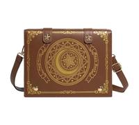 Bolso Ita Kawaii, Bandolera Y2k Magic Book para Mujer, Ligero, Vintage, Estilo Tote, Monedero, Bandolera