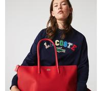 Lacoste NF1888PO, Bolso Bandolera para Mujer, Rojo (Haut Rouge), 14.5x30x34.5 centimeters (W x H x L)