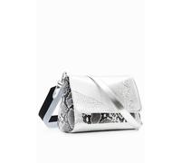 Bolso mediano metálico para mujer Desigual Patchwork TU