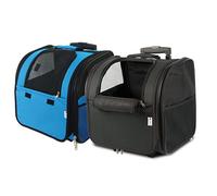 Bolso-Mochila con Ruedas y Tirador BOLSO MOCHILA CON RUEDAS Y TIRADOR NEGRO 34X28X34CM