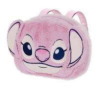 Disney Mochila Lilo y Stitch Angel Heart – Plush Face – Rosa