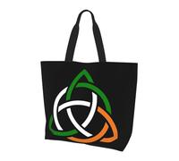 Bolso Mujer Nudo Irlandés Nudo De La Trinidad Reutilizables Bolso De Las Ajustable Bolsa De Compras Para Playa Mamá Compras