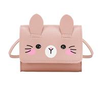 Bolso niña bolso bandolera para niñas Mini bolso niña bolsos niñas y niñas Bolsos de mano y de hombro pequeña niña cumpleaños Navidad regalo, Rosa, 14*17*5cm, Elegante