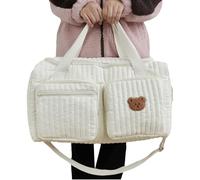 Bolso Organizador Para Cochecito | Portapañales con Cremallera y de Almacenamiento | Organizador de Cochecito con Correas,Para Mamá, Padres Primerizos, Viajes, Excursiones de Fin de Semana, Vacaciones