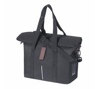Bolso para bicicleta Basil City 8-11l negro impermeable, fijación Klickfix no i