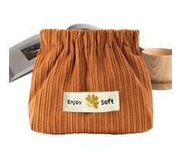 Bolso para lápiz Labial de Pana,Bolso pequeño de Pana,Neceser pequeño de Suave - organizadora portátil con Apertura elástica, s de Almacenamiento de para Horquilla, Diadema, Joyas, hisopo de Algo