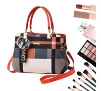 Bolso para mujer, bolso de mano con | Bolsos de mano clásicos Tote Hobo,Bolsos de hobo para mujer con ajustable para casa, dormitorio, viajes, hotel, apartamento, marrón,