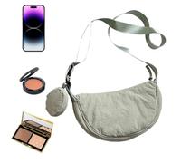 Bolso para mujer,Bolso pequeño en forma de media luna Monederos de media