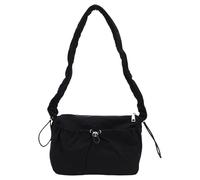 Bolso para mujer, estilo coreano, axila, plisado, hombro, cordón, axila, compras, para todos los días, estilo coreano, axila, nubes, hombros plisados, Black, One Size