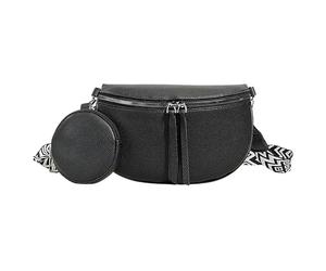 Bolso para mujer - Mochila de hombro, bolsa de ocio | Viaje ergonómico, cruzados ligeros para gimnasio, festivales, escuela, oficina, compras, vacaciones, aprendizaje, trabajo, Negro , Siehe