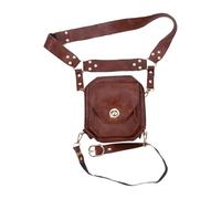 Bolso para Muslo De Motocicleta Steampunk en Cuero PU