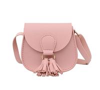 Bolso para niños, bonito bolso con borlas, bolso de mensajero de poliuretano, bolso de hombro de moda para cumpleaños, pequeño bolso de hombro para hombre, RD2., Talla única