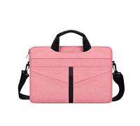 Bolso para ordenador portátil Maleta de viaje 13-15,4 pulgadas, bandolera, bolso mano, bolsas grandes informales for ordenador portátil negocios(Pink,13-13.3)