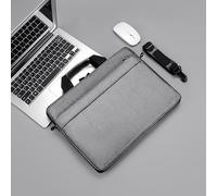 Bolso para portátil de 16" para HP, LG Gram, Dell XPS, ThinkPad, ASUS TUF/Vivobook, Acer - Maletín bandolera gris (42x31x4cm)