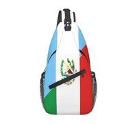 Bolso Pecho Bandera De Guatemala Y México Bolso Bandolera Hombres Mujeres Cintura Riñonera, Para Correr, Uso Diario, Colegio