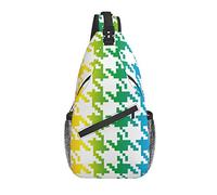 Bolso Pecho Geométrico Bolso Bandolera Hombres Estilo Bandoleras Cruzada, Para Negocio, Deportes, Ciclismo