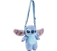 Bolso Peluche Stitch Original, Suave y Acolchado Diseño 3D - Bolso Stitch Accesorio Ideal para Niñas, Adolescentes y Fans Disney