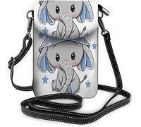 Bolso pequeño de cuero Pu para teléfono móvil pájaro flores hoja flor rama belleza bolsos cruzados rojos billetera de viaje