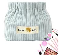 Bolso pequeño de Pana,Bolso de cosméticos de Pana | de Maquillaje de pequeña y Suave | s de Almacenamiento portátiles y espaciosas a la para organizar Horquillas, Joyas, bastoncillos de algodón