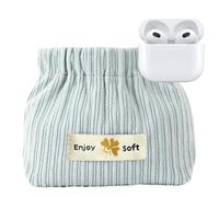 Bolso pequeño de Pana,Bolso de cosméticos de Pana, de Maquillaje de pequeña y Suave, s de Almacenamiento portátiles y espaciosas a la para organizar Horquillas, Joyas, bastoncillos de algodón