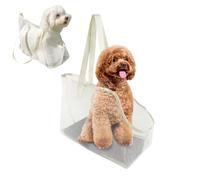 Bolso Perro Pequeño, Mochilas para Perros Pequeños, Mochilas para Transportar Perros, Bolsa Transpirable para Pasear, Actividades Al Aire Libre y Excursiones, Beige