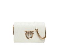 Bolso Pinko Love Click Wave Logo Blanco