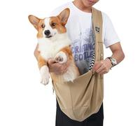 Bolso Portador para Cachorros, Portador para Cachorros con para Perros - Bolsa de viaje para perros - Bolsa de transporte para perros con bandolera para cachorros de viaje cruzado para montar en el me
