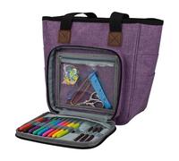Bolso portátil de agujero, Bolsa de almacenamiento de herramientas de punto, bolsa de almacenamiento de herramientas de tejer, hilo portátil for bricolaje