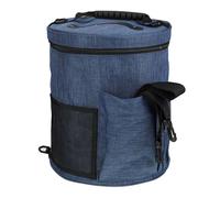 Bolso portátil de agujero, Bolsa de almacenamiento de herramientas de punto, bolsa de almacenamiento tejida, bolso grande for tejer hilo