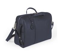 Pasito a Pasito. Bolsa para Carro de Bebé London. Canastilla de polipiel con Cambiador. Práctica, elegante y espaciosa. Color Negro, 38x28x16 cm.