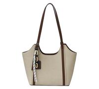 Bolso PU Tote bolso para computadora portátil bolso de manejo superior para el trabajo viajar diariamente (blanco)