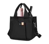 Bolso qe mano ne , asa pera bolso di compras, balso da meno utilitario de 9,84 x 6,3 x 9,06 pulgadas con estructura robusta, correa para ml hombro, práctico accesorio gara el lugar ve trabajo co