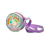 Bolso redondo «Sweet Dreams» con unicornio plateado - Niños