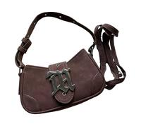 Bolso retro ligero - 24 x 14 x 7 cm bolso de hombro grande, elegante de trabajo y ocio, accesorio versátil para el día a día | Bolso de noche de para mujer en el que usted es el