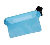 Bolso Seco Impermeable de la Pantalla Táctil de la Riñonera Sellada de Triple Capa del Bolso de la Cintura del PVC para Las Actividades de la Playa (Claro)