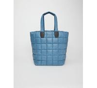 Bolso shopper VeeCollective Porter azul con estampado
