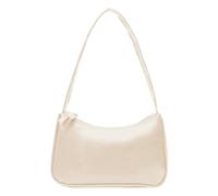 Bolso sólido de la madre de la borla, gran capacidad, una bolsa de hombro, bolso de compras bolsas hechas a mano, Blanco, talla única