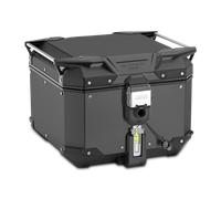 Bolso superior MONOKEY®Givi Trekker Outback EVO Black con caja de aluminio