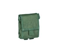 Bolso táctico 100% poliester de 11x4x13 cm de color verde miltec 5023