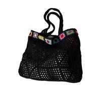 Bolso Tejido para axila, Bolso de Playa a, Informal, para Vacaciones, Elegante, para IR Trabajo, para Mujer, Tejido en la Playa