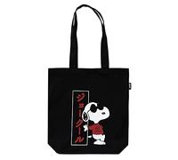 Grupo Erik Tote bag Snoopy - Snoopy regalos: Bolsa tela mujer u hombre para Universidad o compra │ De Algodón con asas cómodas: Merchandising Oficial (37x39 cm)