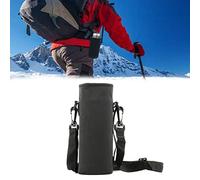 Bolso Térmica de Botella de Agua Portátil de Neopreno, Funda de Botella de Transporte con Correa de Hombro Desmontable,Bolso Bandolera para Botella de AGU