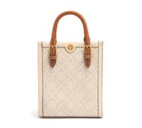 Bolso Tory Burch Mini T Monogram Tejido Jacquard Beige